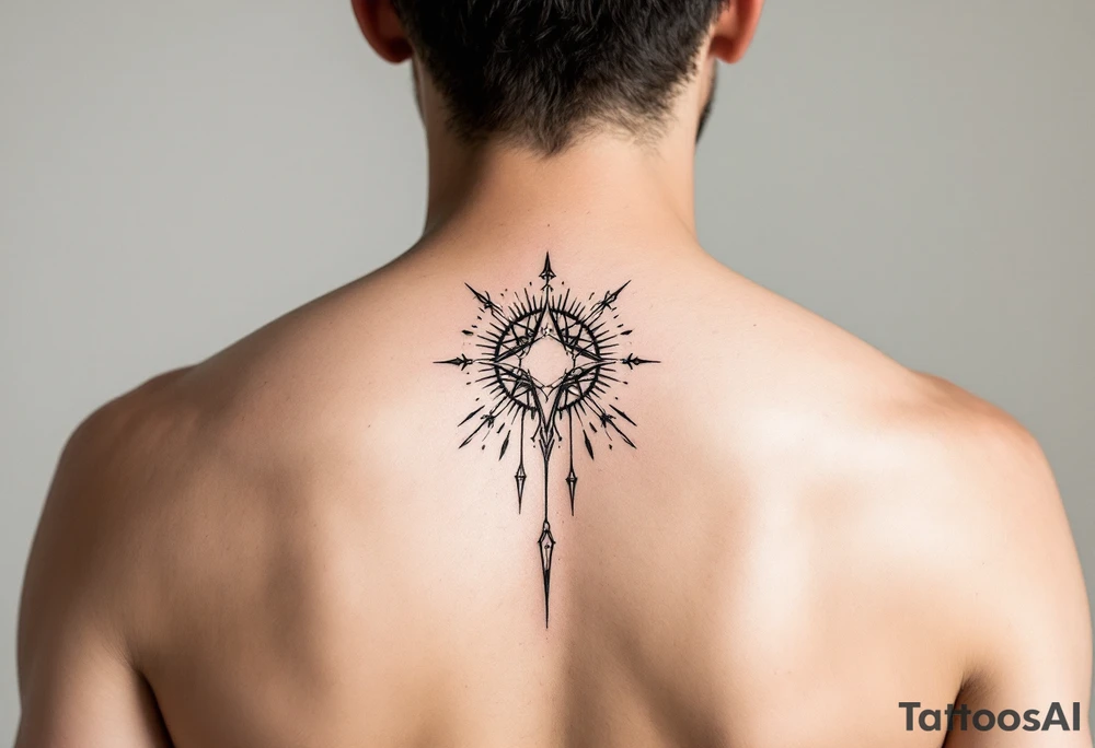 A tattoo that gives off fashion, and streetwear tattoo idea