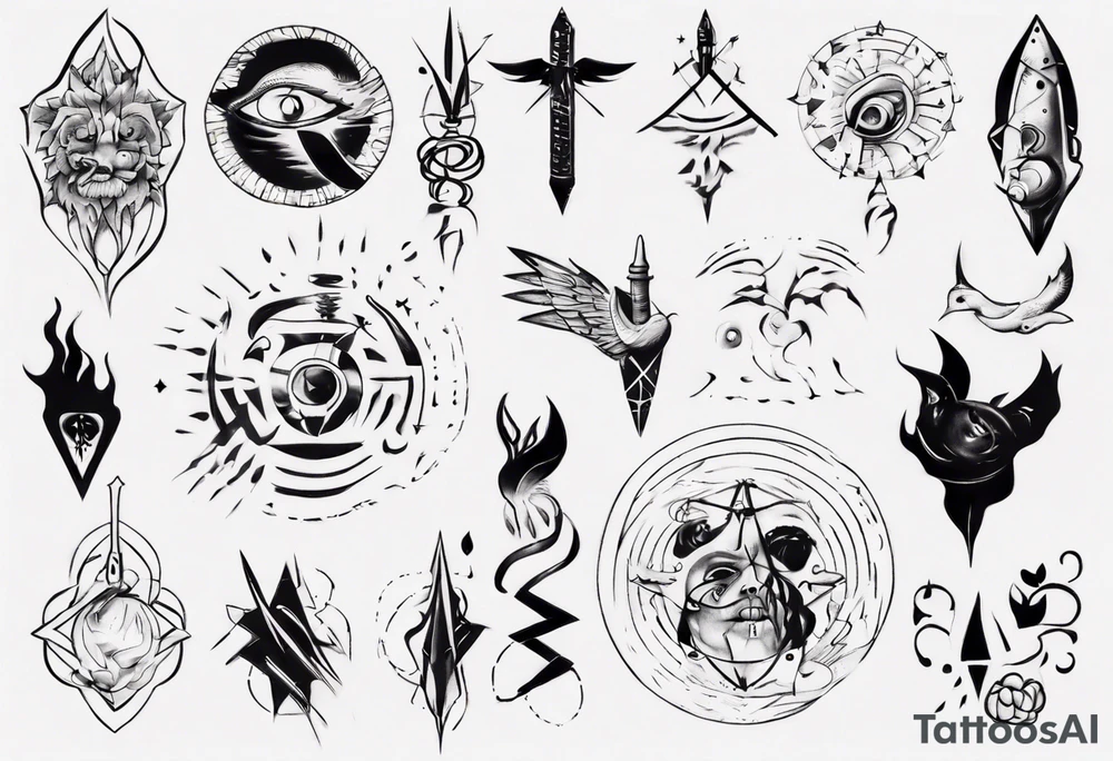 manipulating tattoo idea