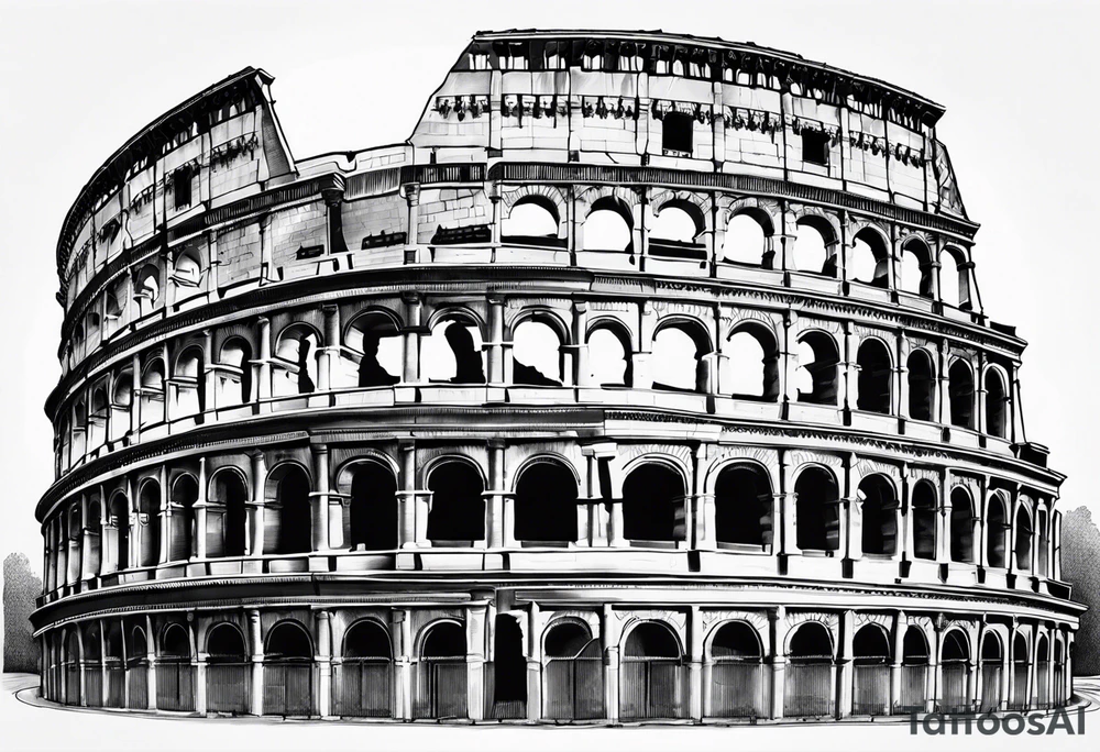 colluseum tattoo idea