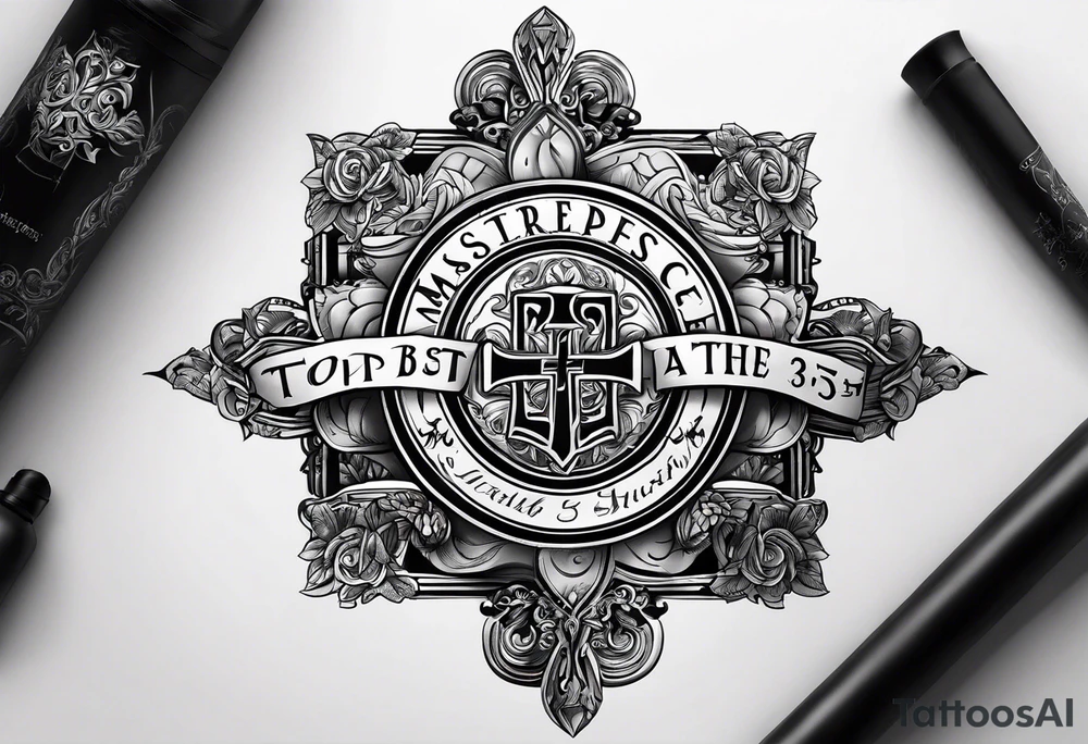 psalm 23 tattoo idea