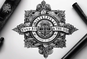psalm 23 tattoo idea