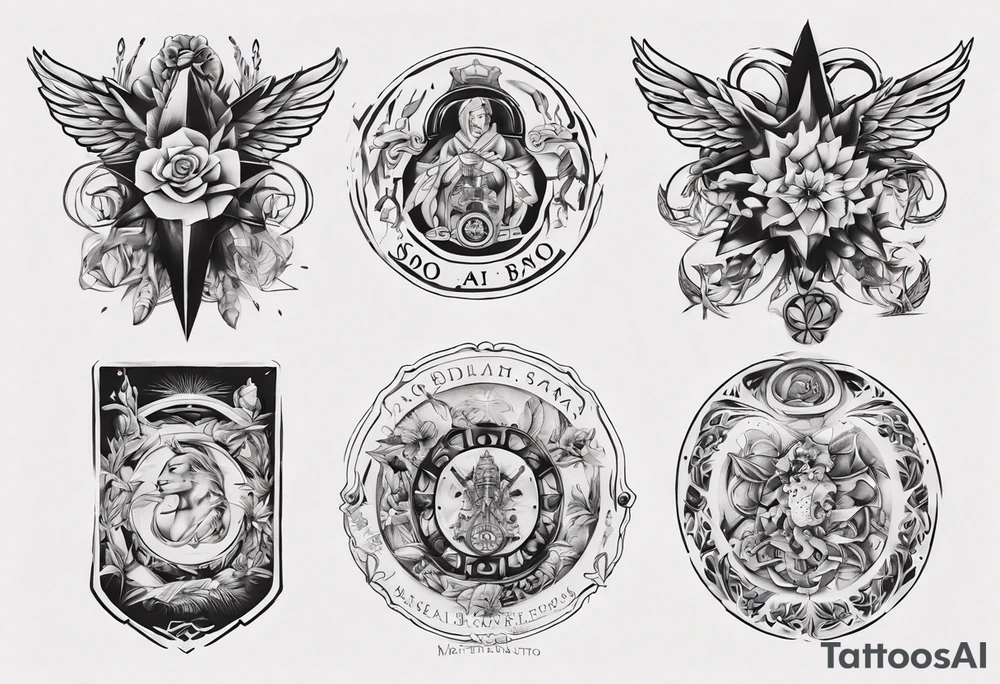 medalha de sao bento tattoo idea