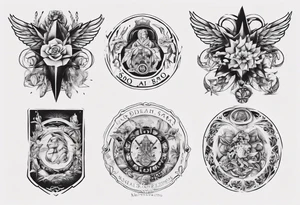 medalha de sao bento tattoo idea