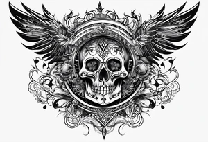 six minutes from death tattoo idea