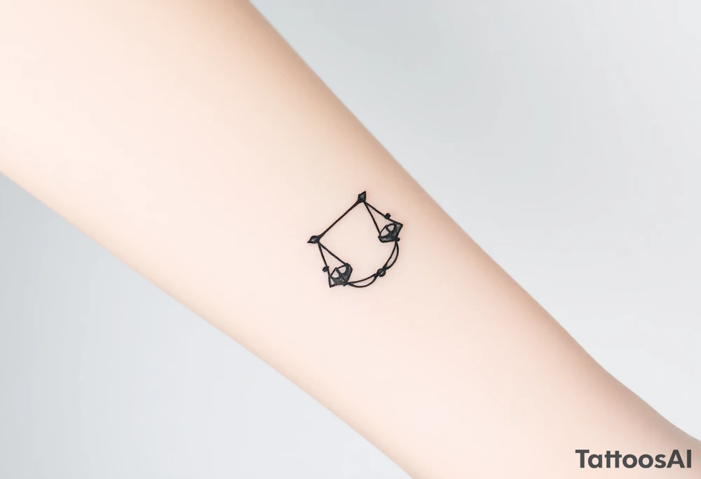 Libra stars tattoo idea