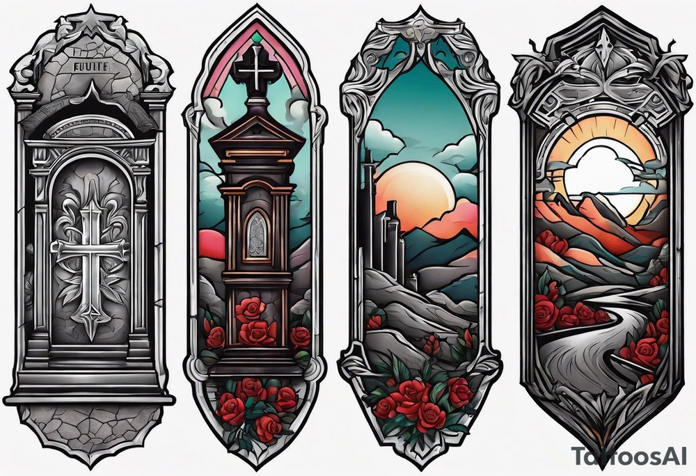 tombstone tattoo idea