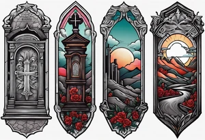 tombstone tattoo idea