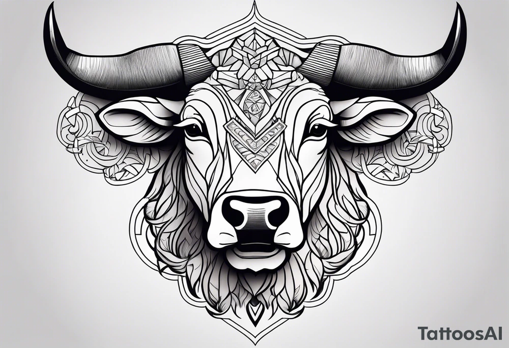 Taurus tattoo idea