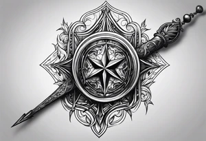 ELDER WAND tattoo idea