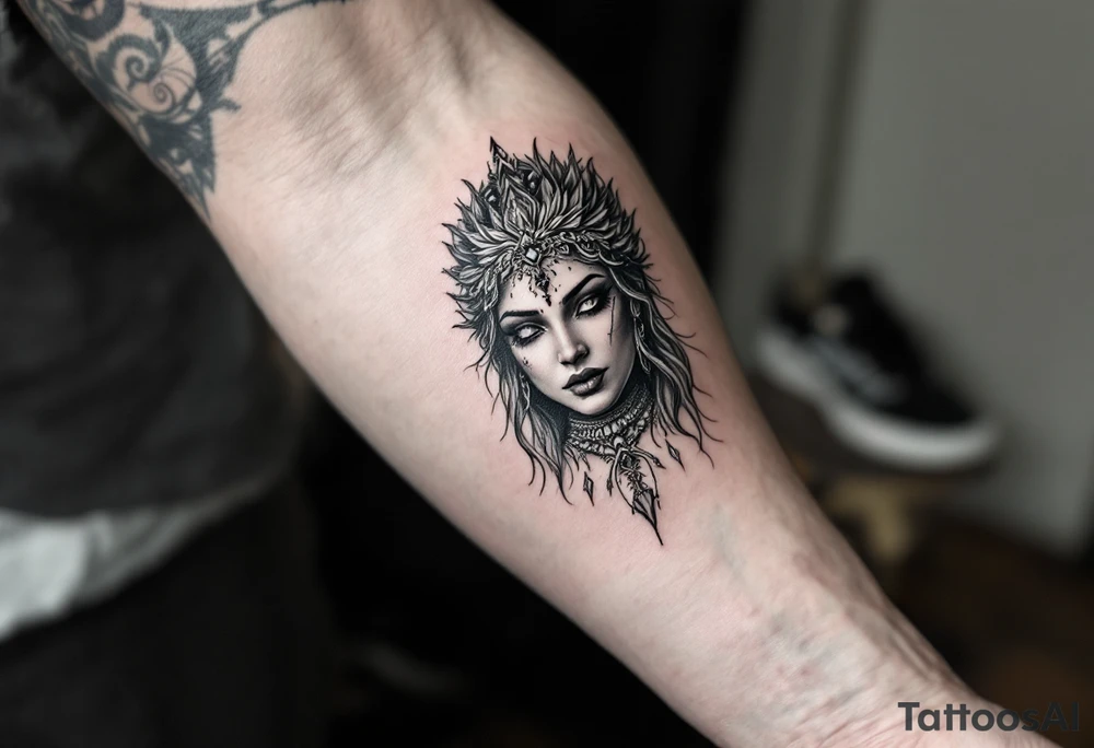 Goddess tattoo idea