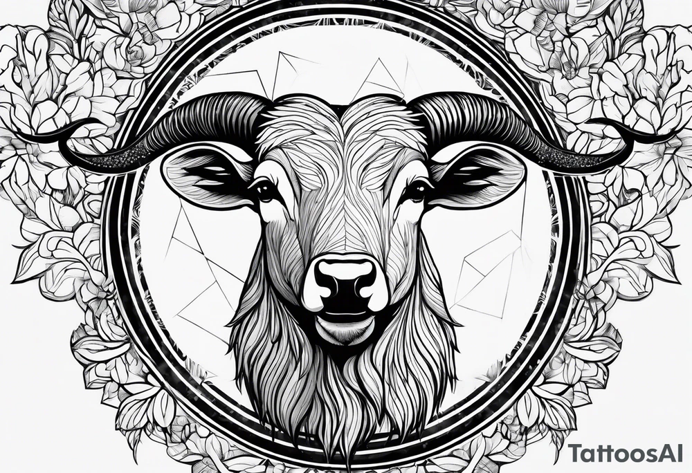 Aries sign tattoo idea
