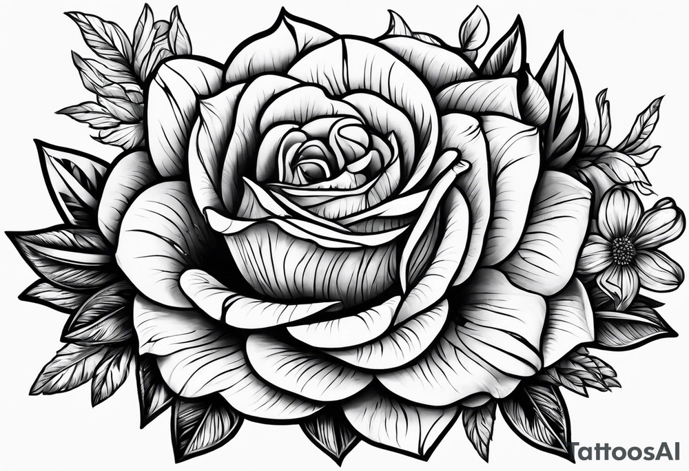 Let our Scars Fall in Love tattoo idea