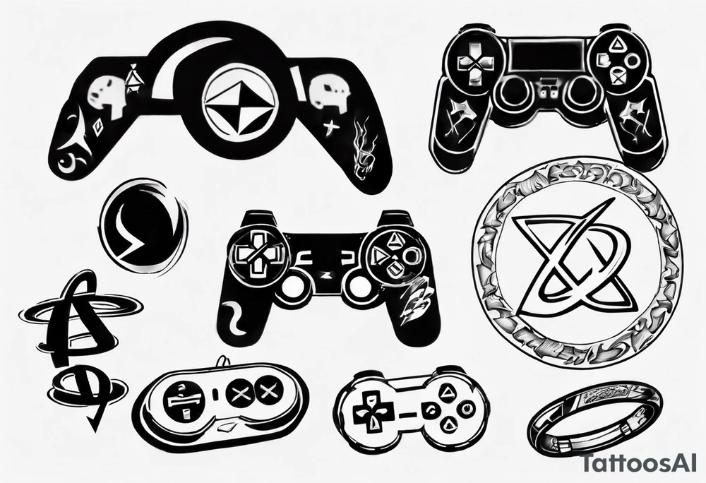 playstation tattoo idea