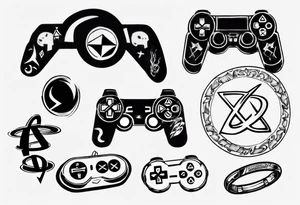 playstation tattoo idea
