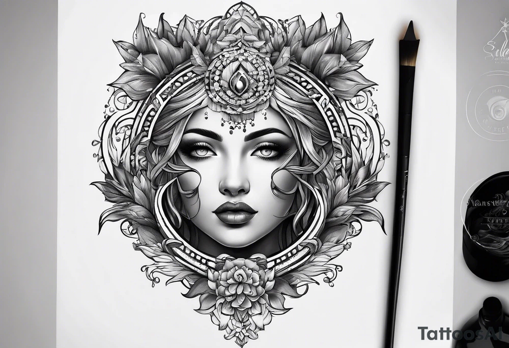silentium est aureum tattoo idea