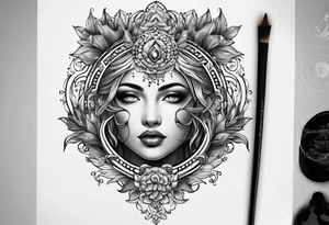 silentium est aureum tattoo idea