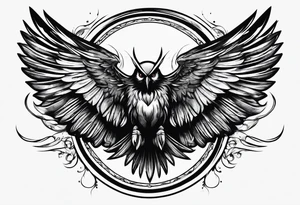 Magneto flying tattoo idea