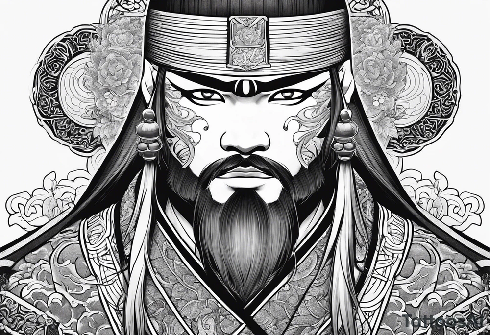 Jiraiya of the legendary sannin tattoo idea