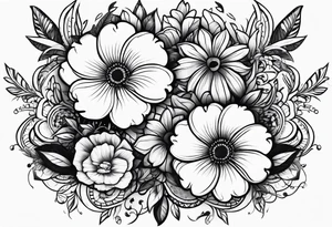 de la soul flowers tattoo idea