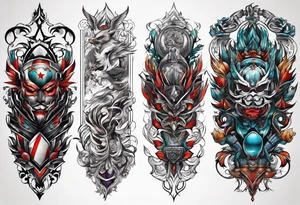 Front neck tattoo being ejecting from the skin, symbolizing the freedom from censorship. tattoo idea
