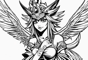 Harpies lady Yu-Gi-Oh! tattoo idea