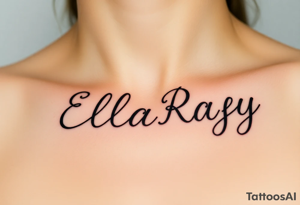 EllaRay butterfly tattoo idea