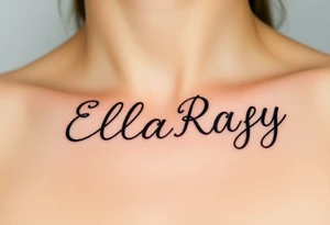 EllaRay butterfly tattoo idea