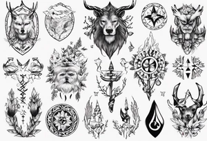 Scandinavia tattoo idea