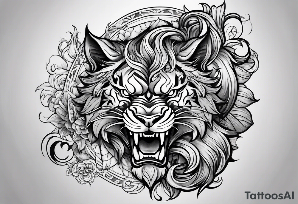 shishi tattoo idea