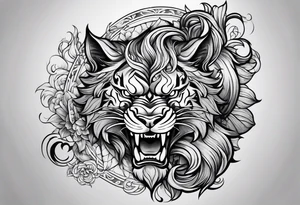 shishi tattoo idea