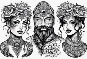 Mental health awareness tattoo idea