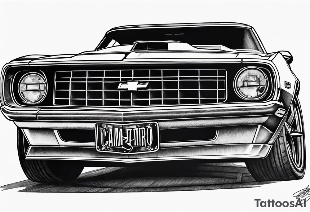 Camaro tattoo idea