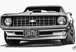 Camaro tattoo idea