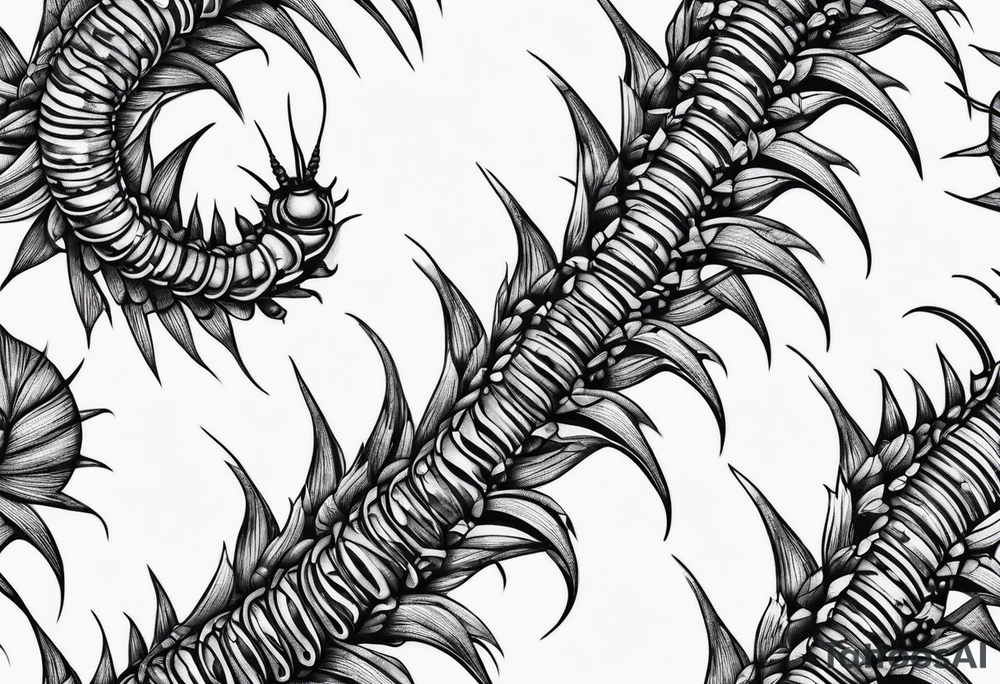 centipede tattoo idea