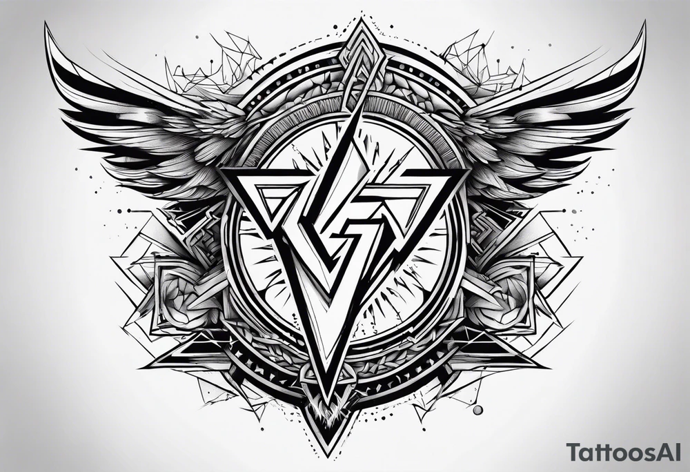 Thunder tattoo idea
