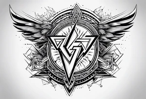 Thunder tattoo idea
