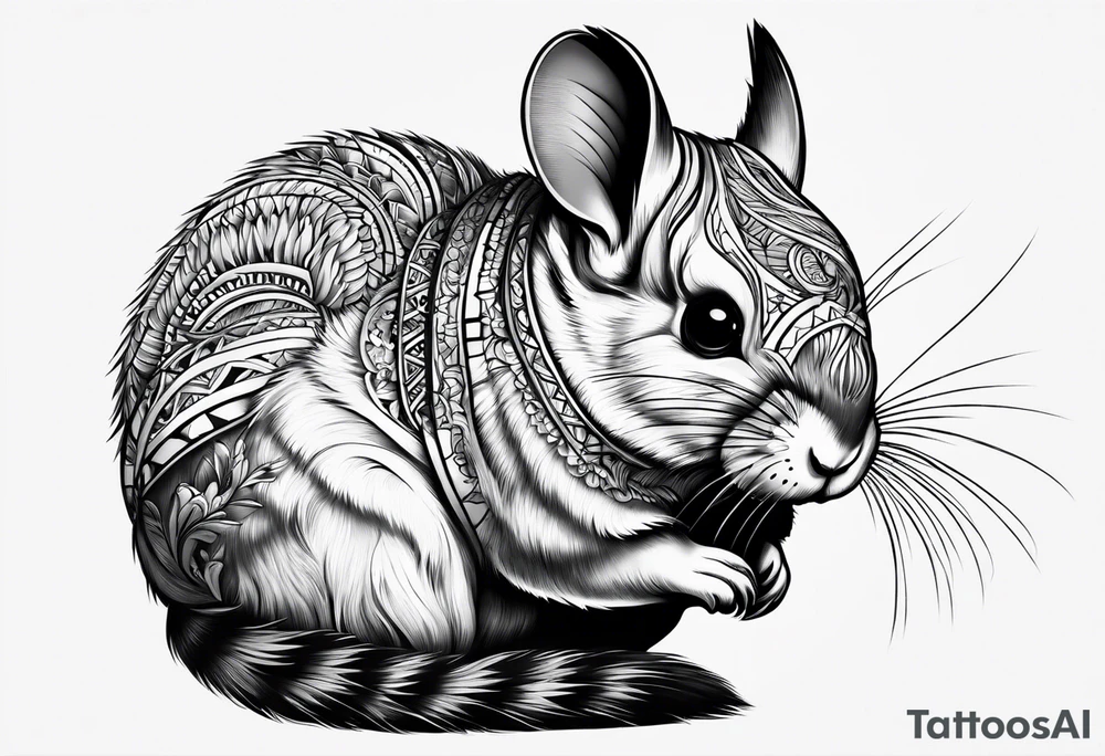 Chinchilla tattoo idea