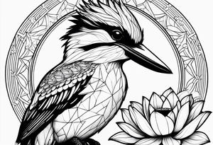 Kookaburra , lotus , om tattoo idea