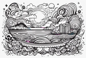 Forearm sleeve tattoo idea