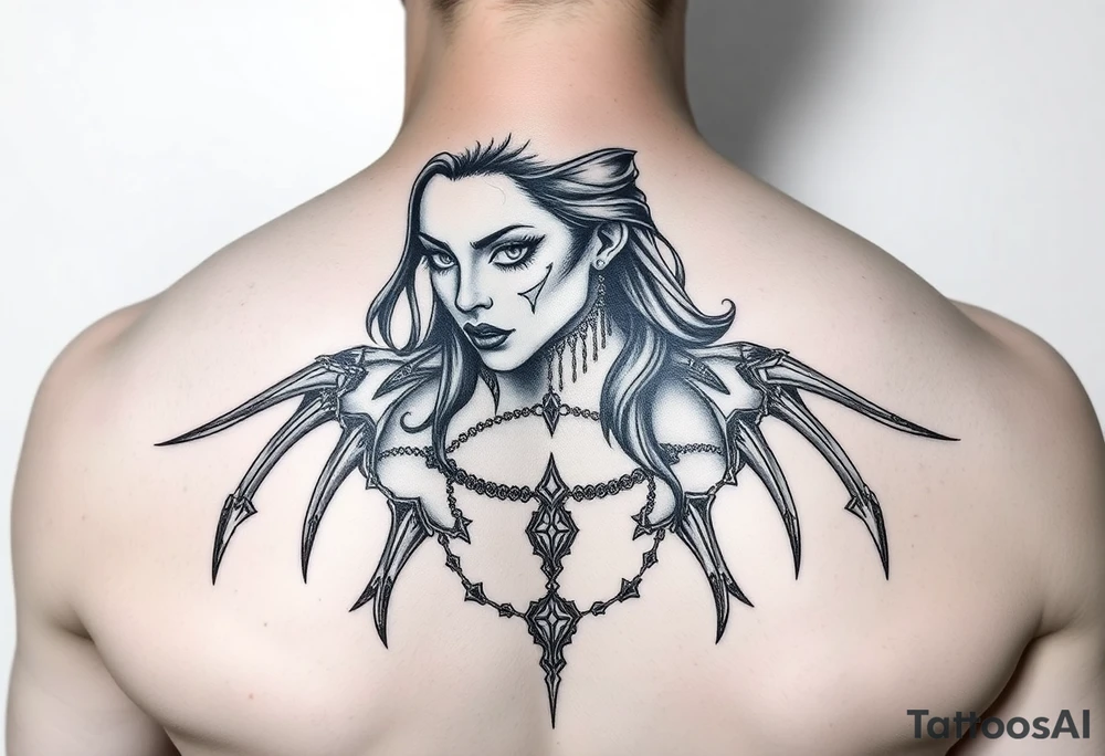 kink bdsm female dominatrix tattoo idea