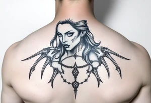 kink bdsm female dominatrix tattoo idea