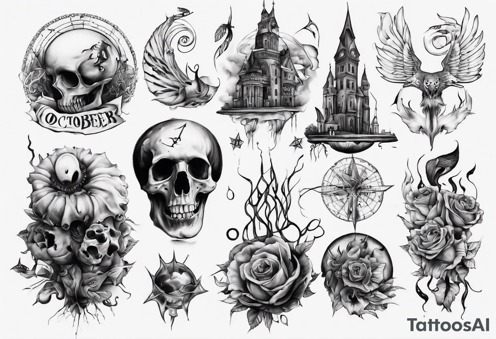 8 of October tattoo idea