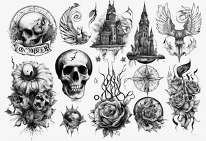 8 of October tattoo idea