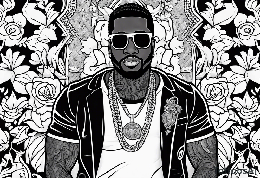 gucci mane tattoo idea