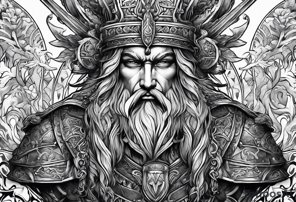Valhalla mythology tattoo idea