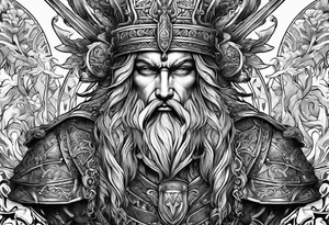 Valhalla mythology tattoo idea