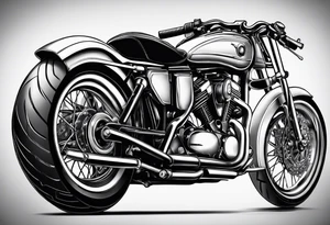 Bike sprokets tattoo idea