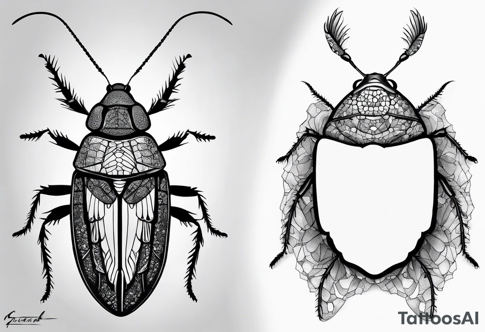 A cockroach, Gregor Samsa by Kafka tattoo idea