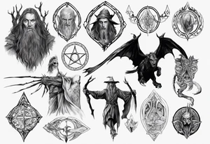 Lord of the rings, tattoo idea