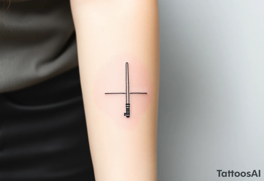 Star Wars Lightsabre tattoo idea